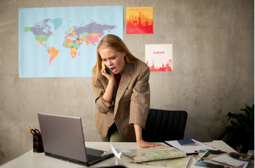 How often must you receive a defensive foreign travel briefing for long-term stays?
