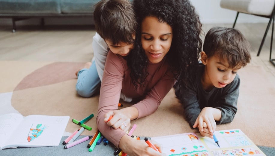 Is hair color determined by mother or father?