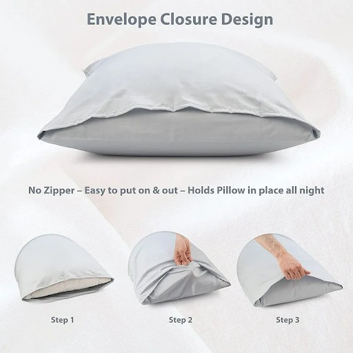 Envelope Closure Pillow Case