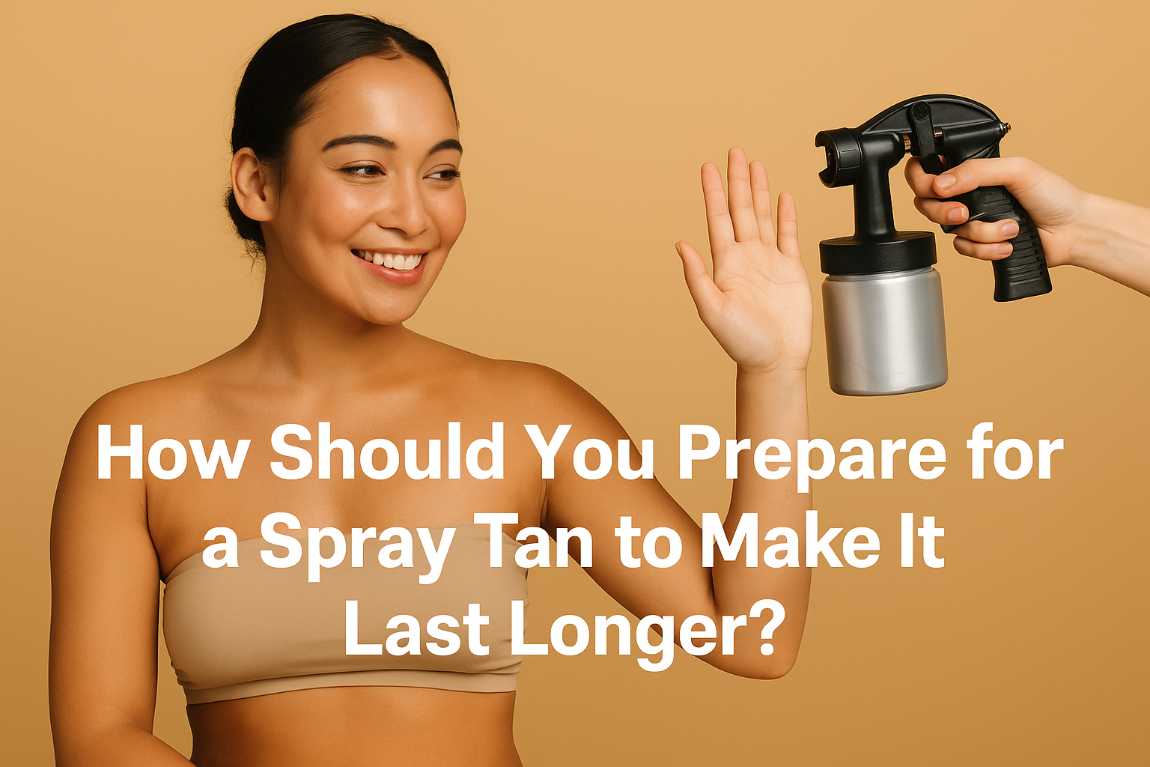 How Should You Prepare For A Spray Tan To Make It Last Longer