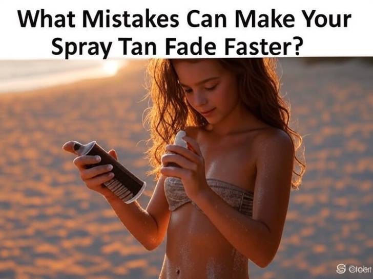 What Mistakes Can Make Your Spray Tan Fade Faster