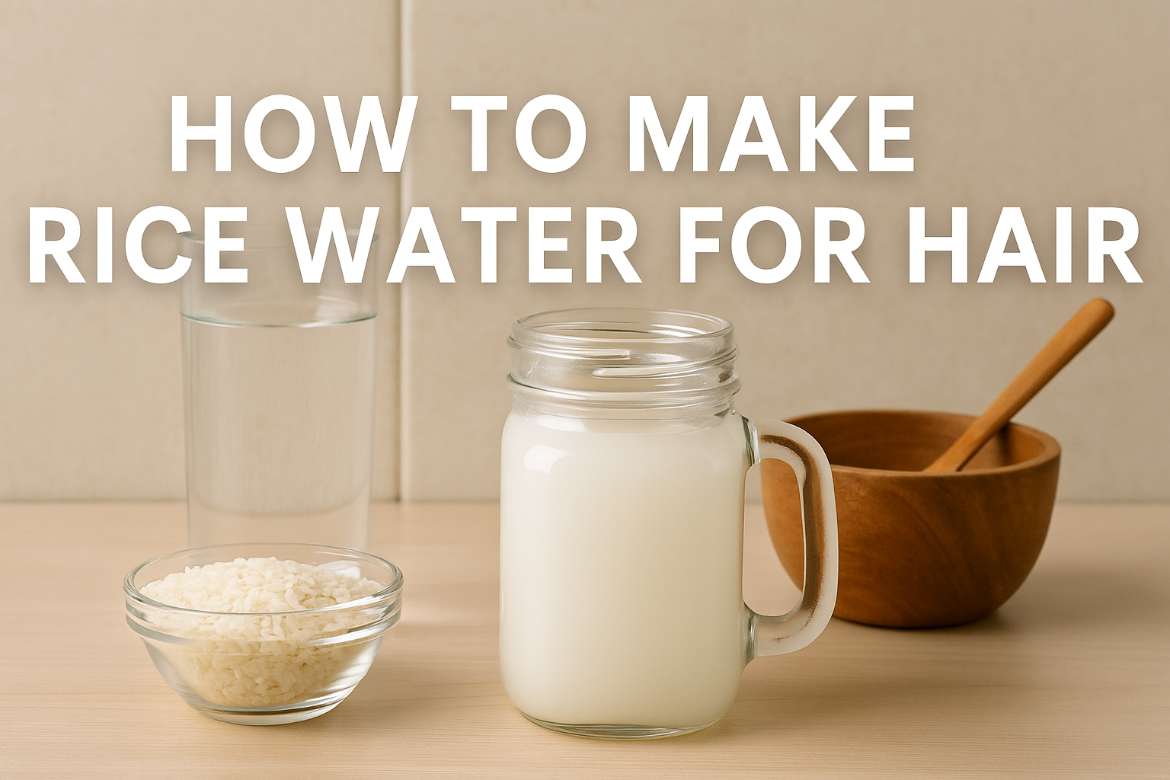 How To Make Rice Water For Hair