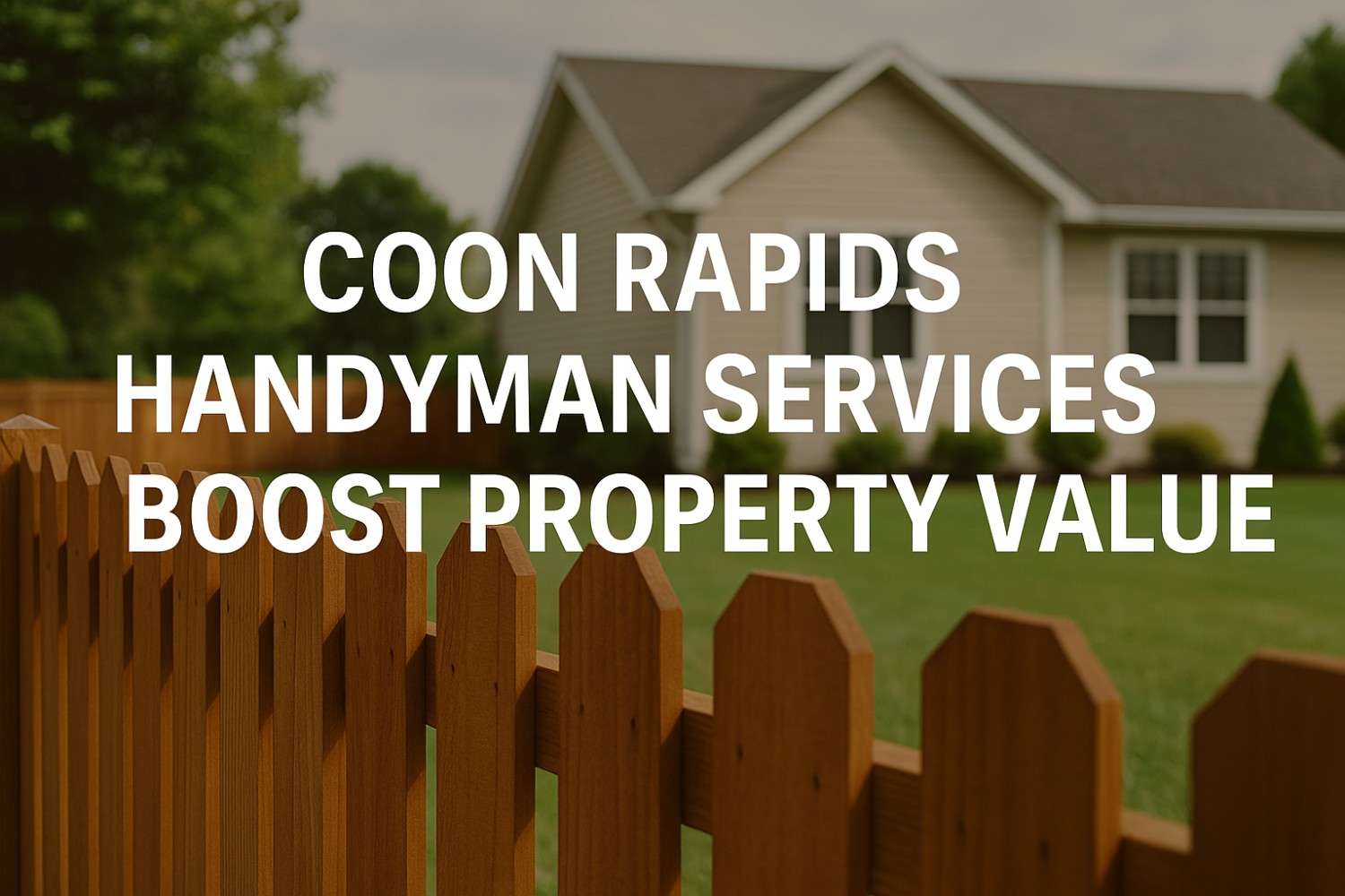 Why a Well-Maintained Fence Adds Value to Your Property in Coon Rapids