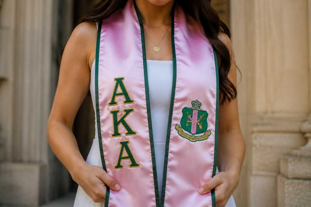Greek Letters and Crest Placement Shape the Message